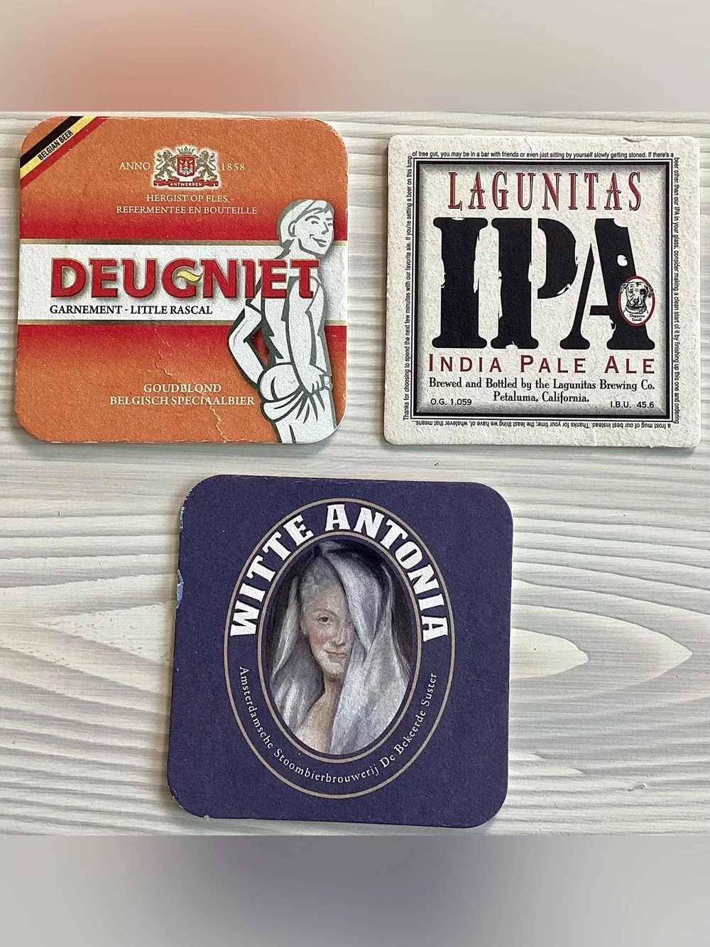 Lot of 32 Vintage Beer Coasters Mats Bar Decor Man Cave